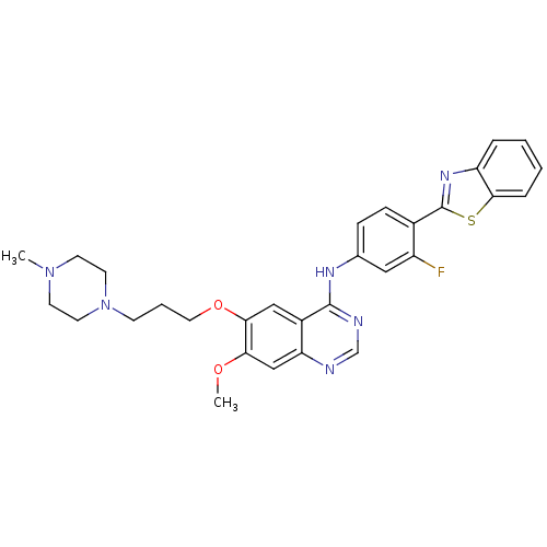 Chemical structure of BindingDB Monomer ID 50304221