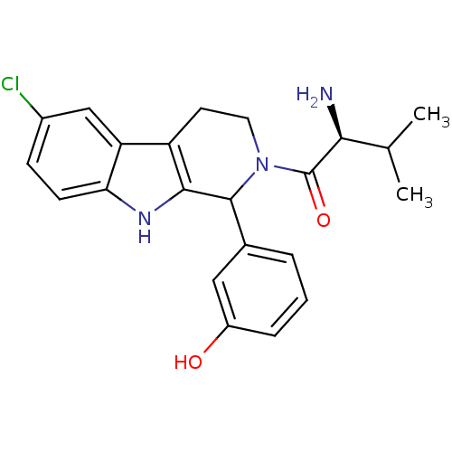 Chemical structure of BindingDB Monomer ID 50305230