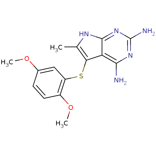 Chemical structure of BindingDB Monomer ID 50307180