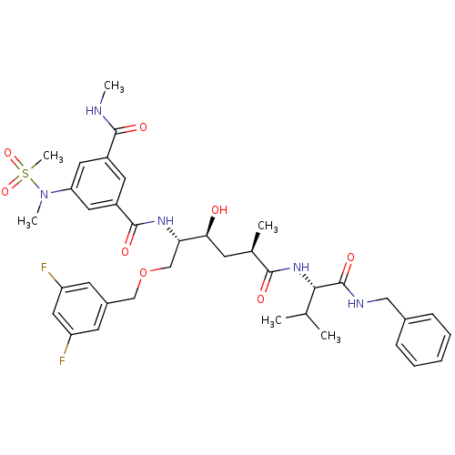 Chemical structure of BindingDB Monomer ID 50312542