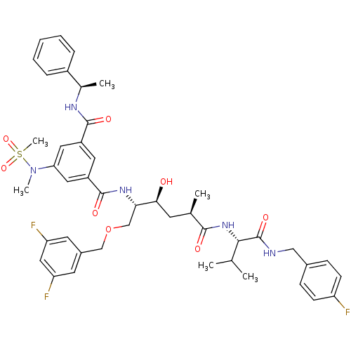 Chemical structure of BindingDB Monomer ID 50312544