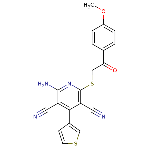 Chemical structure of BindingDB Monomer ID 50321740