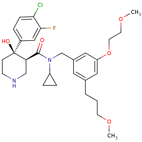 Chemical structure of BindingDB Monomer ID 50355525