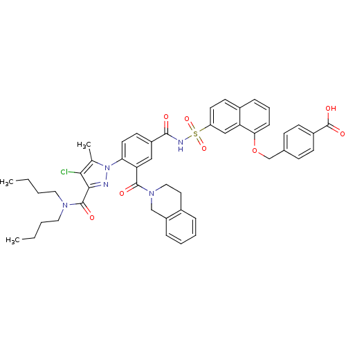Chemical structure of BindingDB Monomer ID 50384347