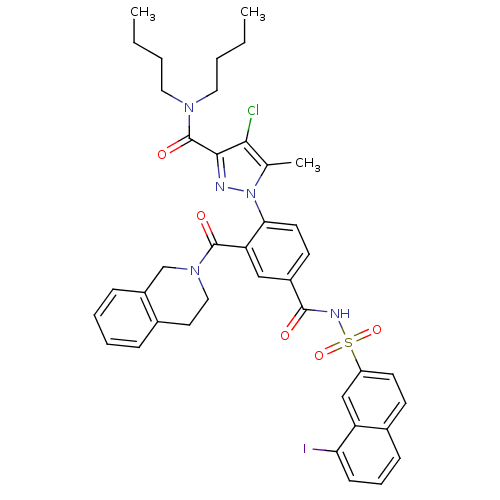 Chemical structure of BindingDB Monomer ID 50384348