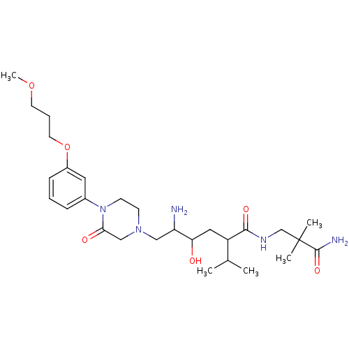 Chemical structure of BindingDB Monomer ID 50387277