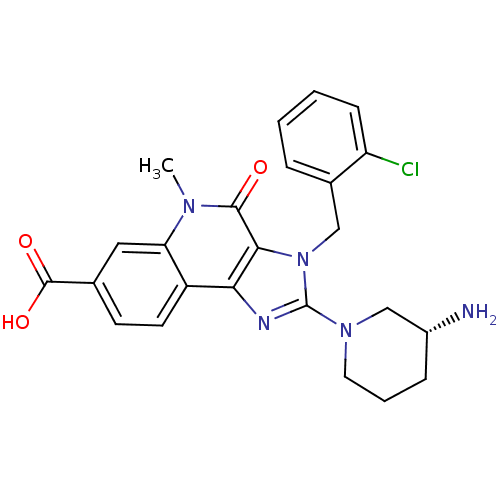 Chemical structure of BindingDB Monomer ID 50391443