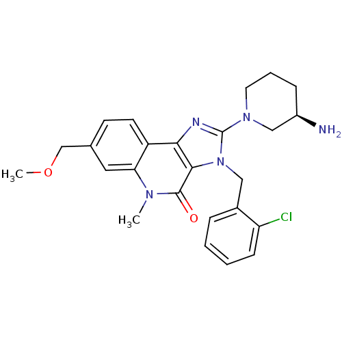 Chemical structure of BindingDB Monomer ID 50391445