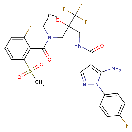 Chemical structure of BindingDB Monomer ID 50412607