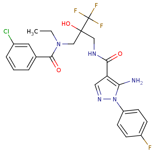 Chemical structure of BindingDB Monomer ID 50412608