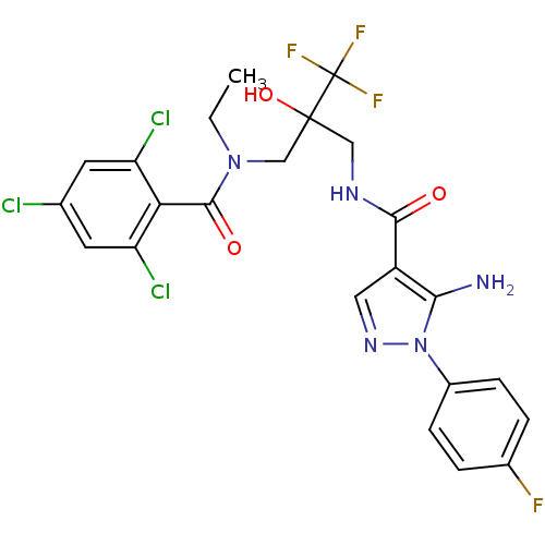 Chemical structure of BindingDB Monomer ID 50412612