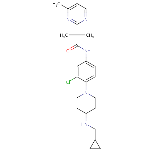 Chemical structure of BindingDB Monomer ID 50417491