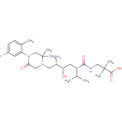 Chemical structure of BindingDB Monomer ID 50434449