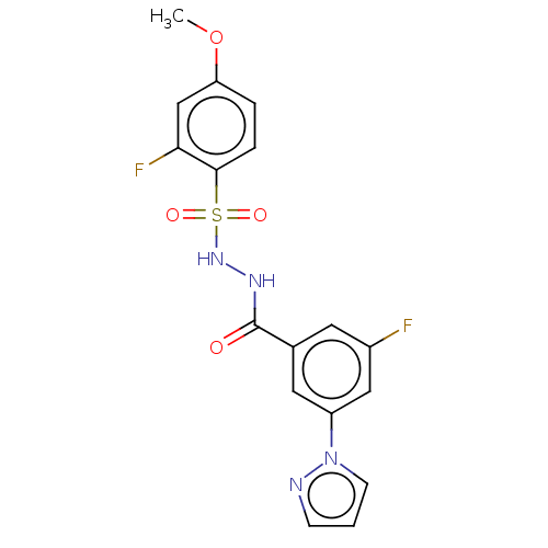 Chemical structure of BindingDB Monomer ID 50527261