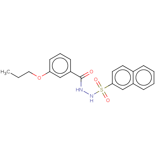Chemical structure of BindingDB Monomer ID 50527310