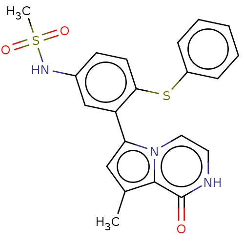 Chemical structure of BindingDB Monomer ID 50527574