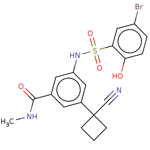 Chemical structure of BindingDB Monomer ID 50531081