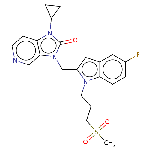 Chemical structure of BindingDB Monomer ID 50542622