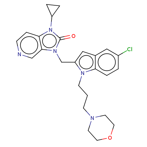 Chemical structure of BindingDB Monomer ID 50542637