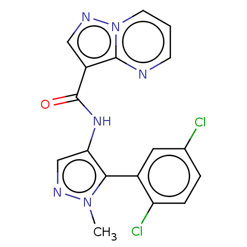 Chemical structure of BindingDB Monomer ID 50545947