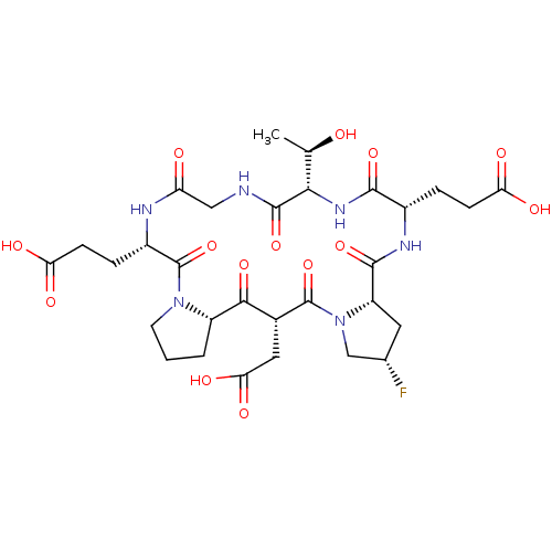 Chemical structure of BindingDB Monomer ID 50547547