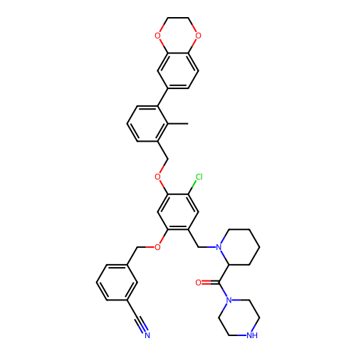 Chemical structure of BindingDB Monomer ID 50555136
