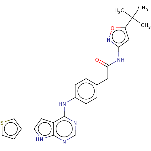 Chemical structure of BindingDB Monomer ID 50565628