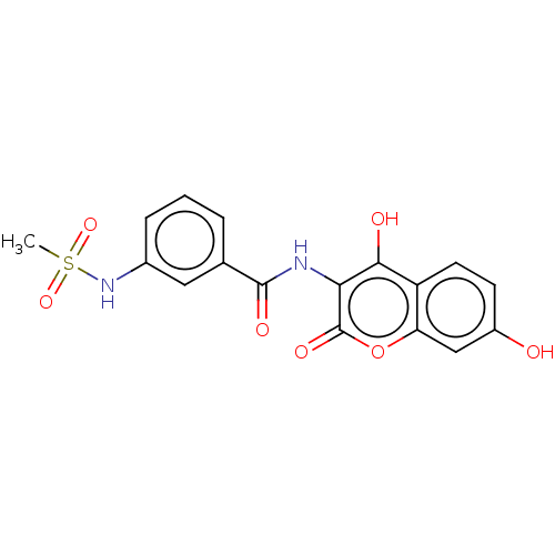 Chemical structure of BindingDB Monomer ID 50575799