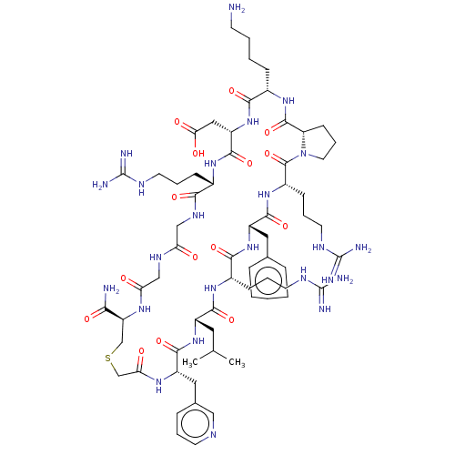 Chemical structure of BindingDB Monomer ID 50583833