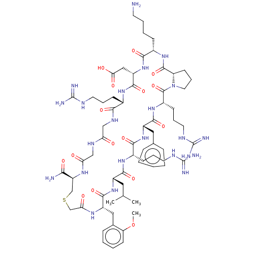 Chemical structure of BindingDB Monomer ID 50583835