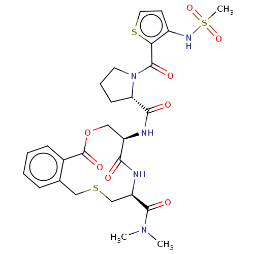 Chemical structure of BindingDB Monomer ID 50584843