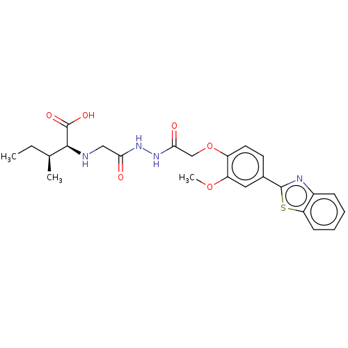 Chemical structure of BindingDB Monomer ID 50596300