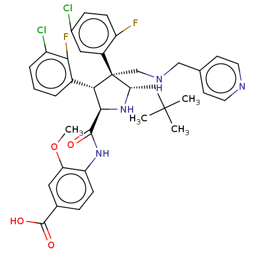 Chemical structure of BindingDB Monomer ID 50605148