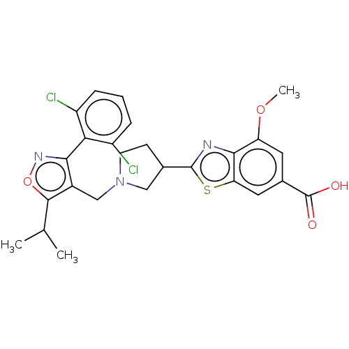 Chemical structure of BindingDB Monomer ID 50624059