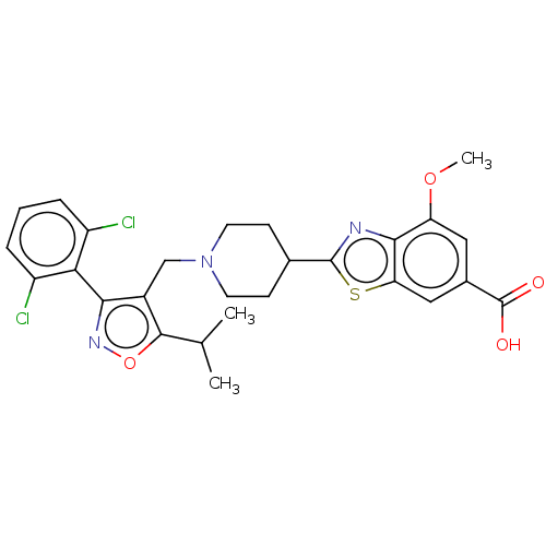 Chemical structure of BindingDB Monomer ID 50624061