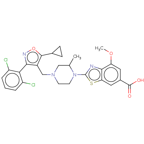 Chemical structure of BindingDB Monomer ID 50624068
