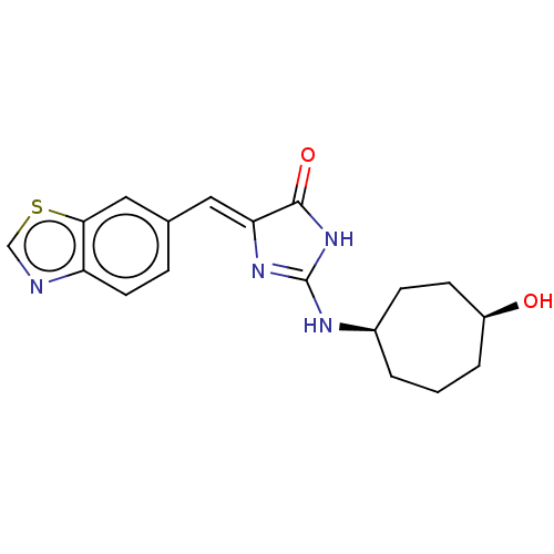 Chemical structure of BindingDB Monomer ID 50627435