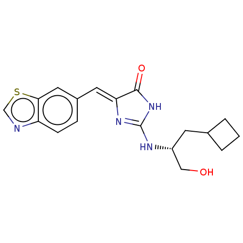 Chemical structure of BindingDB Monomer ID 50627459