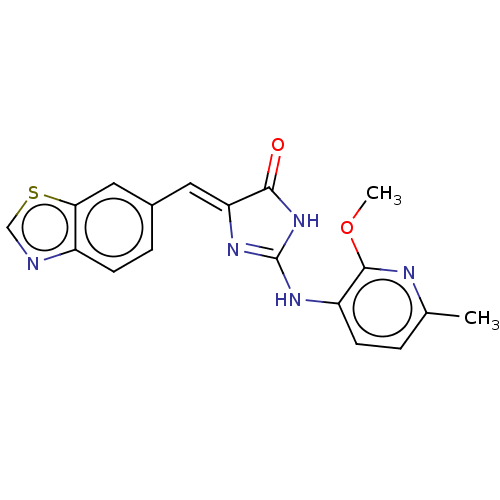 Chemical structure of BindingDB Monomer ID 50627554