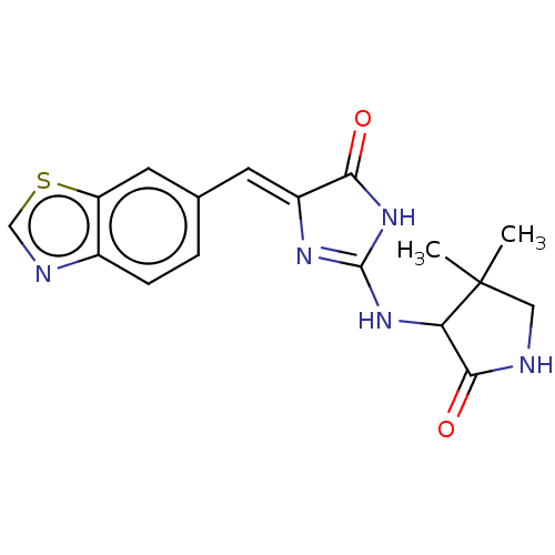 Chemical structure of BindingDB Monomer ID 50627577