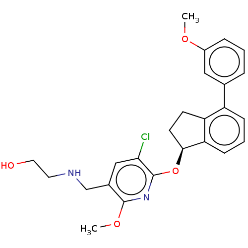 Chemical structure of BindingDB Monomer ID 50629834