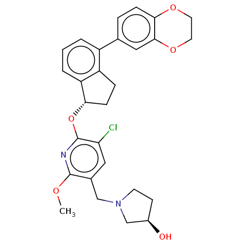 Chemical structure of BindingDB Monomer ID 50629844