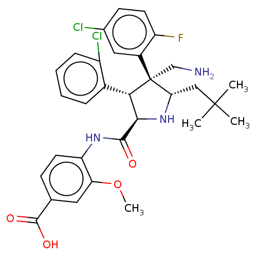 Chemical structure of BindingDB Monomer ID 50631455
