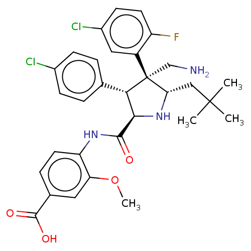 Chemical structure of BindingDB Monomer ID 50631457
