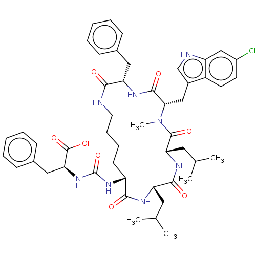 Chemical structure of BindingDB Monomer ID 50633740