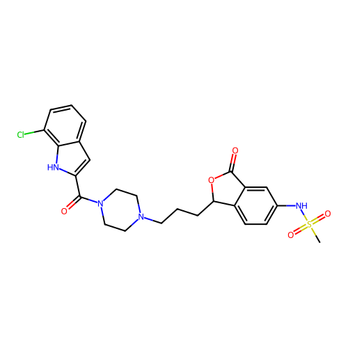 Chemical structure of BindingDB Monomer ID 50641133
