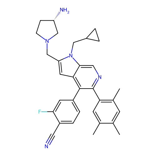 Chemical structure of BindingDB Monomer ID 50653395