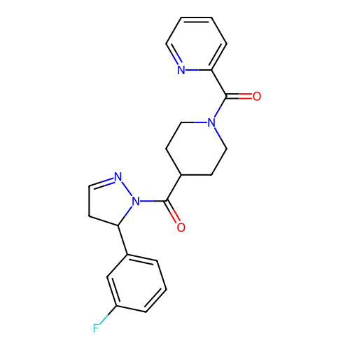 Chemical structure of BindingDB Monomer ID 50653821