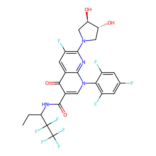 Chemical structure of BindingDB Monomer ID 50655174