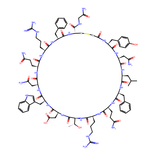 Chemical structure of BindingDB Monomer ID 50655221